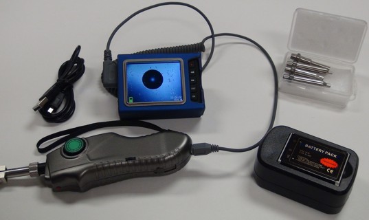 400X Fiber Optic Inspection Microscope Hand Held FC/SC /LC Diagnostic Tools 